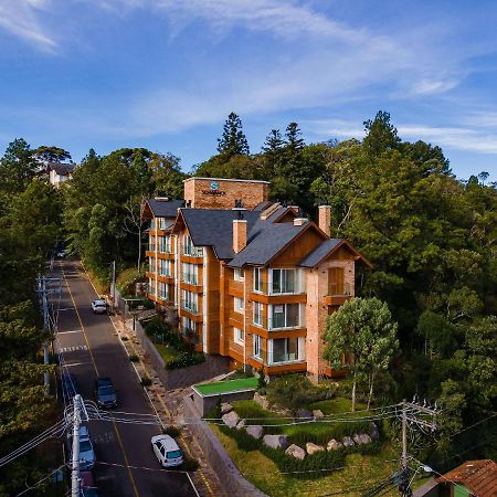 Апартаменти Alpes Da Montanha 203 - Ap Novo Junto Ao Centro De Gramado + Garagem Екстер'єр фото