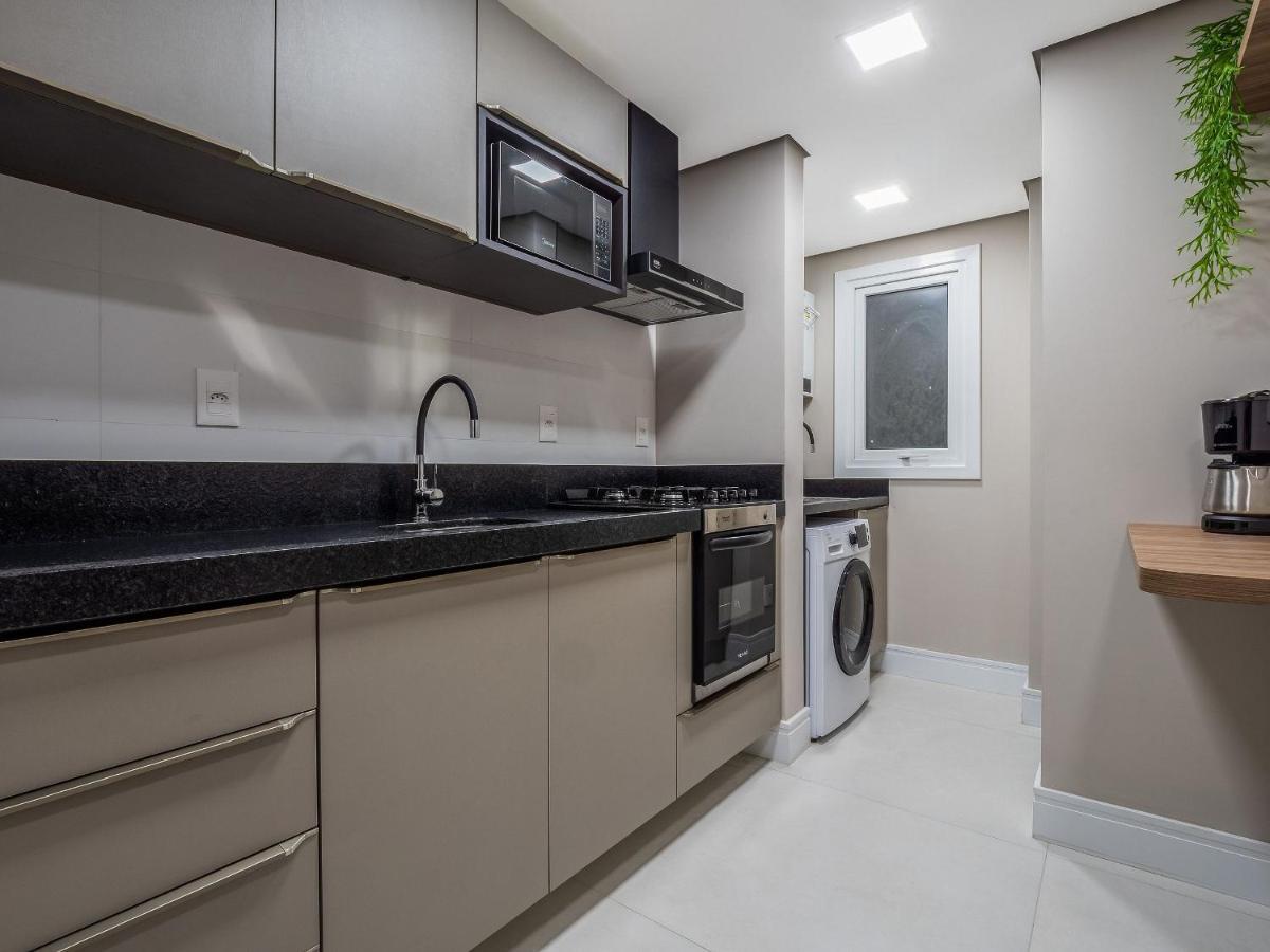 Апартаменти Alpes Da Montanha 203 - Ap Novo Junto Ao Centro De Gramado + Garagem Екстер'єр фото