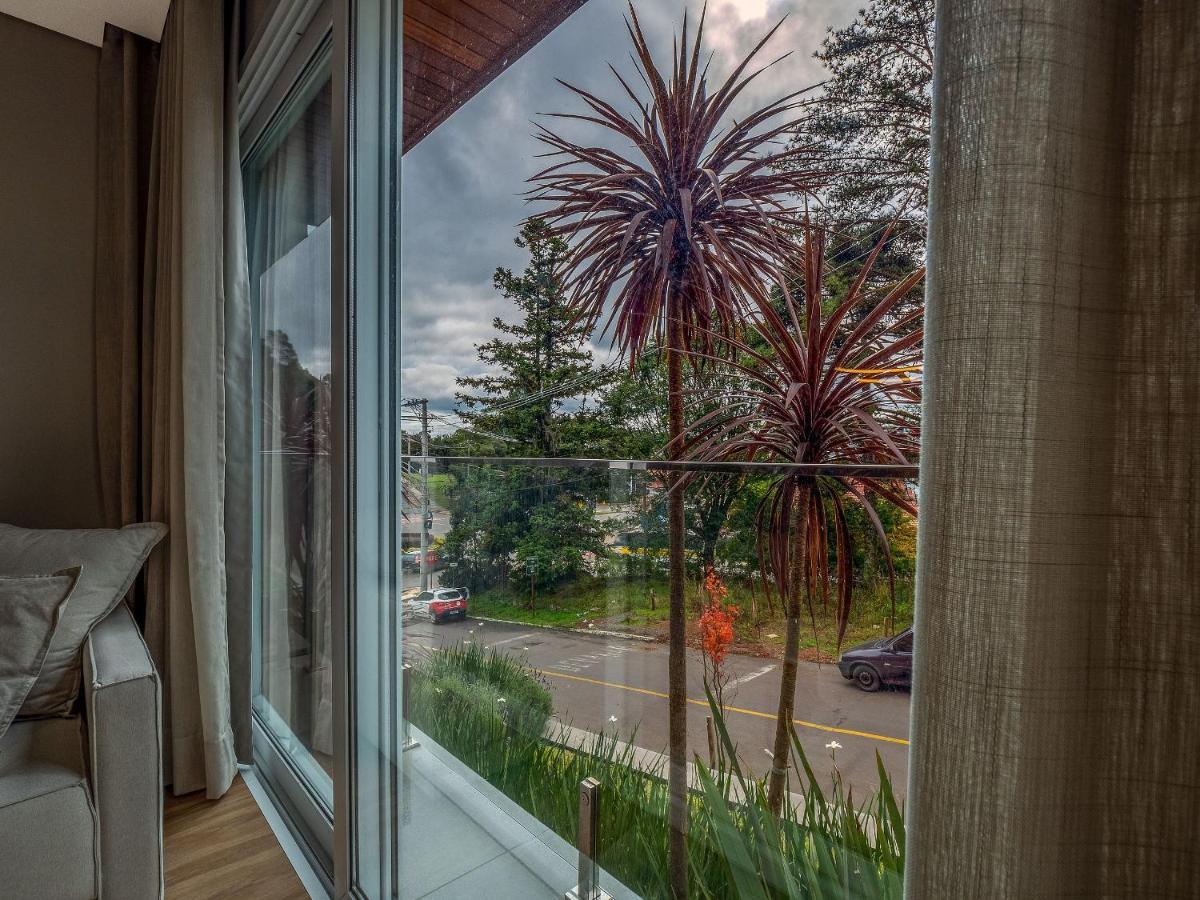 Апартаменти Alpes Da Montanha 203 - Ap Novo Junto Ao Centro De Gramado + Garagem Екстер'єр фото