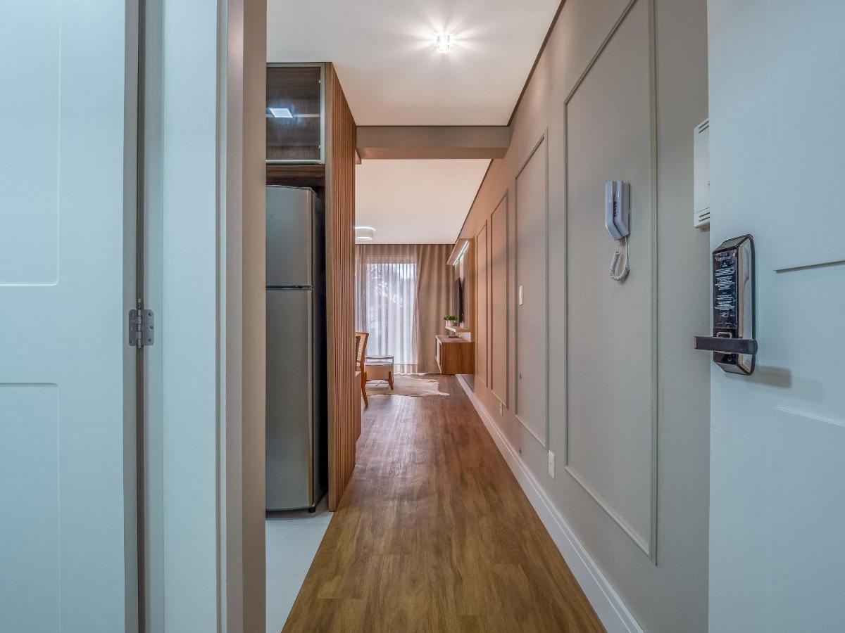 Апартаменти Alpes Da Montanha 203 - Ap Novo Junto Ao Centro De Gramado + Garagem Екстер'єр фото