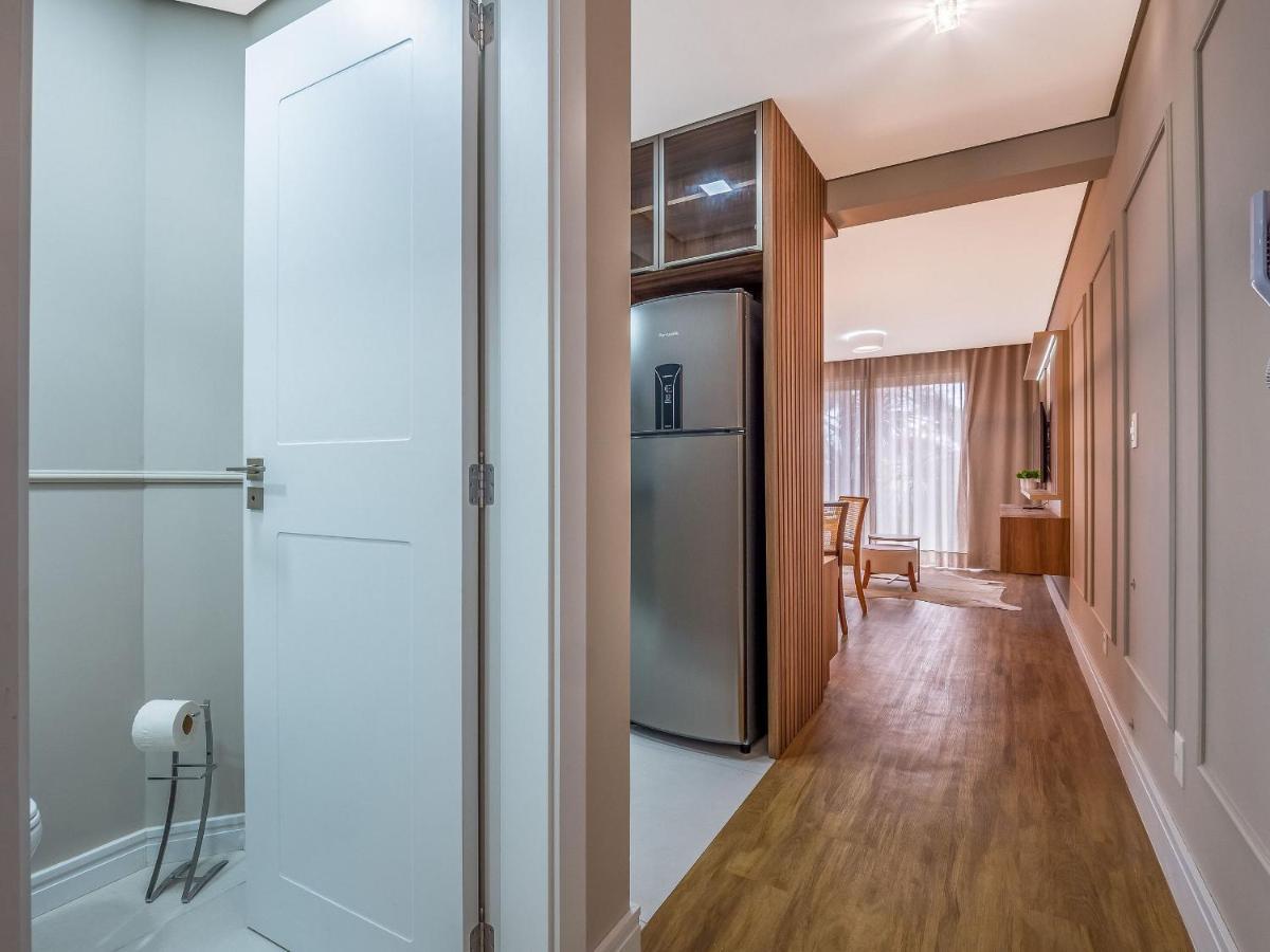 Апартаменти Alpes Da Montanha 203 - Ap Novo Junto Ao Centro De Gramado + Garagem Екстер'єр фото